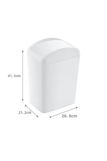 Smartware Soft Trash Can Rotating Lid 20 Lt