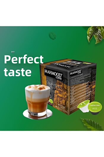 Mahmood Dolce Gusto Cappuccino Capsule Coffee 16 Pieces