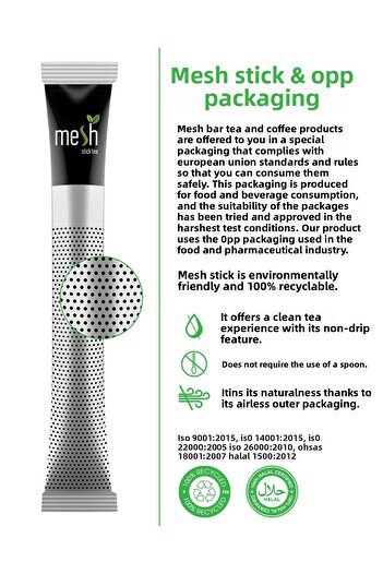 Mesh Stick Apricot Form Herbal Tea – Natural, No Sugar Added, No Additives