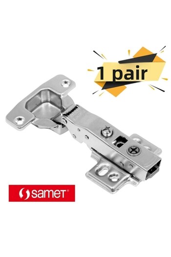 SAMET (2 Pieces) Piston Flat Cap Hinge Brake Cabinet 1 Pair Master