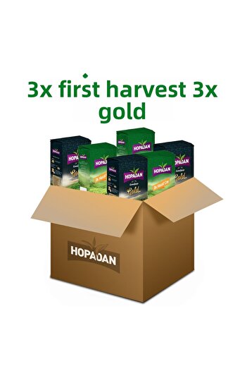 hopadan çay Legendary Duo Family Pack (3 First Harvest – 3 Gold)