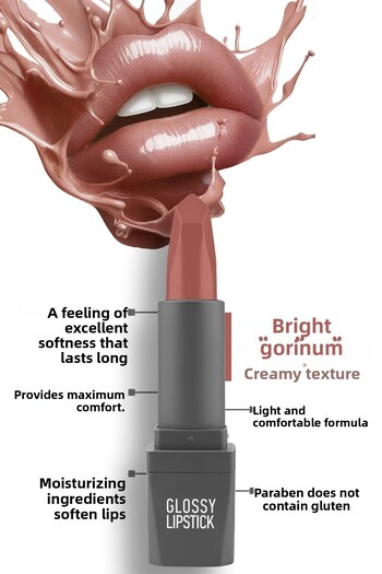 Alix Avien ALIX AVIEN GLOSSY LIPSTICK 305 ROSE APRICOT