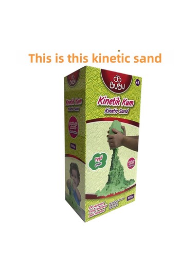 Bubu Brand: Green Kinetic Sand 1 Kg. Ku0009 Category: Stationery Set