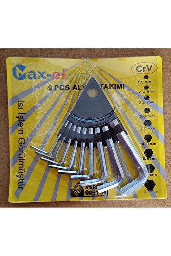 Maxel ALYAN 9 Piece Key Set