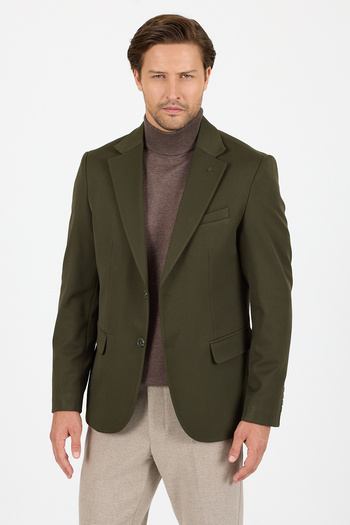 Frappoli Rollex Ανδρικό χακί Lycra ύφασμα 2026 Winter Sports Blazer Jacket