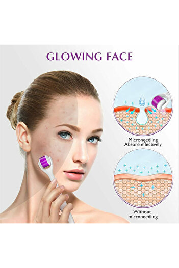 AGD 4-In-1 Face Massager And Roller White/Red