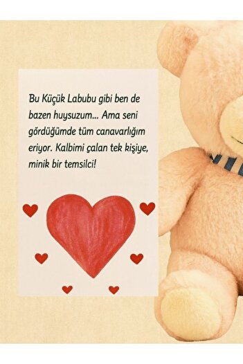 NUNU LABUBU-30 CM SEVİMLİ CANAVAR PELUŞ (İSTEĞE BAĞLI NOT KİŞİSELLEŞTİRİLEBİLİR)