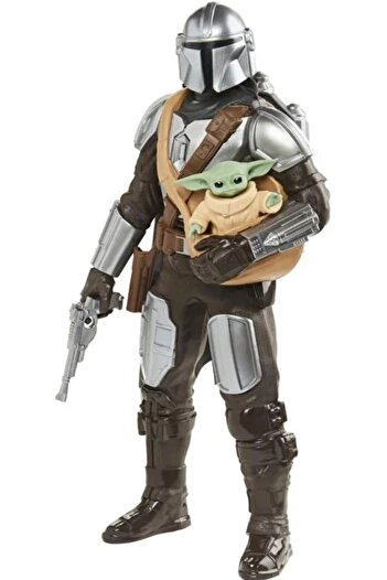 Hasbro Star Wars Galactic Action the Mandalorian and Grogu Figure F5194