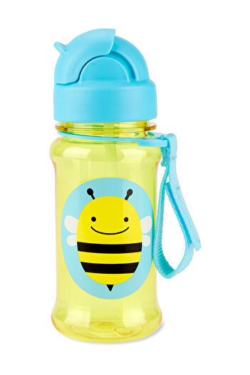 Skip Hop Zoo Tritan Water Bottle with Straw Bee