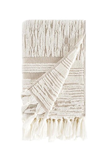 Karna Home Cotton Single Towel Jacquard Carnation Premium Stella 50X90Cm