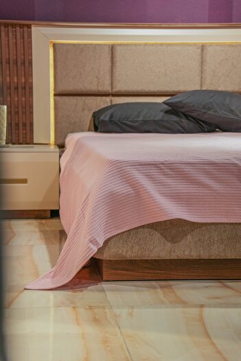 Sofline 100% Cotton Single Summer Knitted Pique, Bedspread, Anti-Sweat Fabric (160X240Cm)