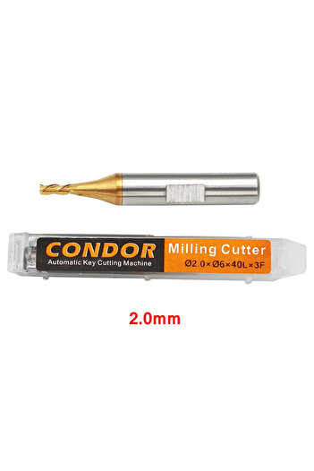 Choice 1pcs 2.0mm 1.0mm 1.5mm 2.0mm 2.5mm Milling Cutter Probe for Xhorse CONDOR XC MINI Plus Dolphin XP-00