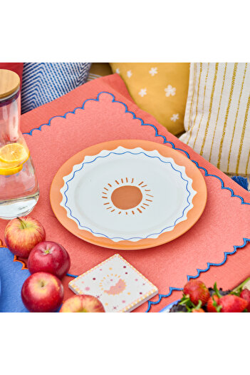 Evidea Kitchen Sun Dessert and Breakfast Plate - 21 cm