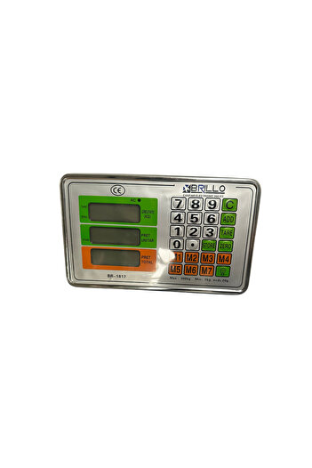 Brillo Wireless Platform Scale 300kg, LCD Display, Precision 100g, 4000mAh Battery, 42x52 cm Platfor