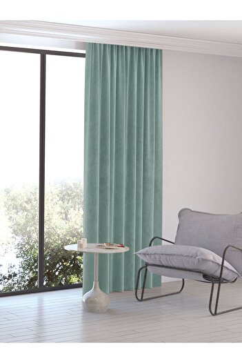 Perle Home Daily Series Sis Mavisi Ada Fon Perde