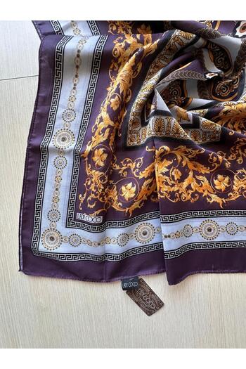 LadyCoco Soft Cotton Circle Patterned Shawl
