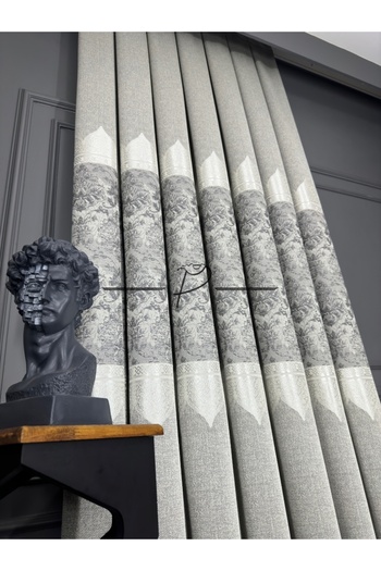 rendecioğlutekstil Background Curtain Panel Backdrop Nilo Pattern