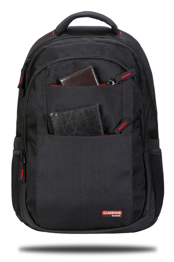 Classone BP-L300 Siena WTXpro Αδιάβροχο ύφασμα 15,6 Notebook, Laptop Backpack - Μαύρο
