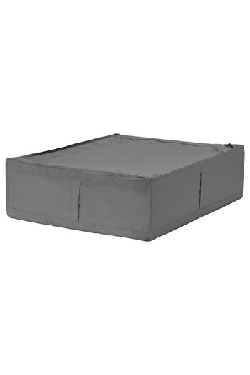 IKEA Katlanabilir Saklama Kutusu Hurç Ölçü 69x55x19 Cm MeridyenDukkan Gri-Düzenleme Kutusu