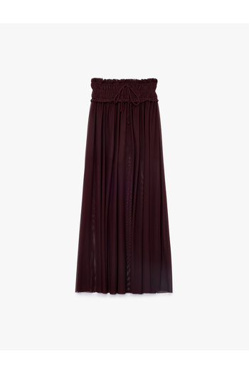 Koton Gipeli Bow Detailed Lined Long Tulle Skirt