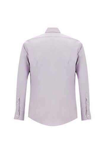 Kiğılı Cămașă clasică din bumbac satinat, cu mânecă lungă, slim fit