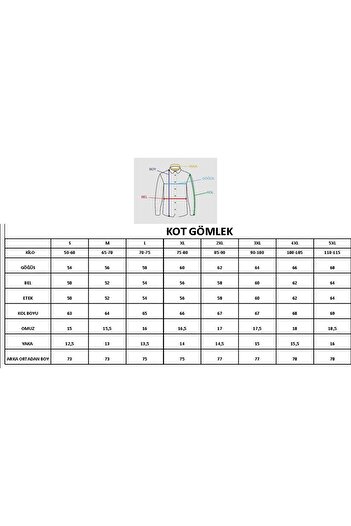 YXC Slim Fit Men's Denim Shirt Light Powder