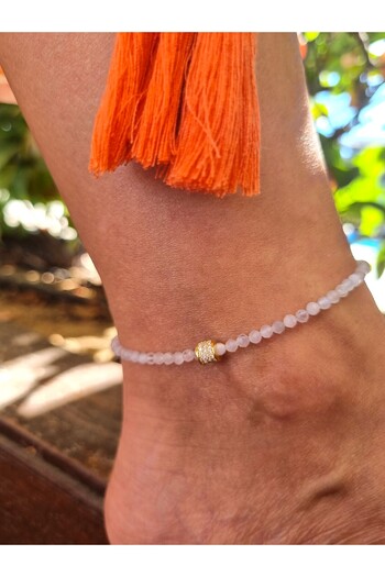 NEMOR STUDIO Cat's Eye Sparkle Anklet