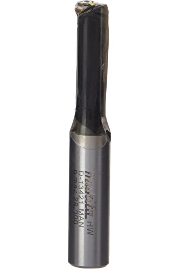 Makita Straight Router Bit Model D-13421 from Makita, Silver