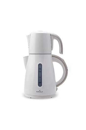 Karaca Daystar 2 In 1 Tea Maker And Kettle Kettle Latte With Steel Teapot