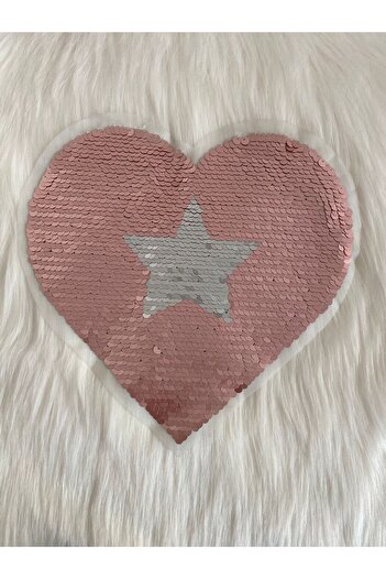 BİGÜMEX Color Changing Sequined Coat, Patch, Applique That Sticks with Iron