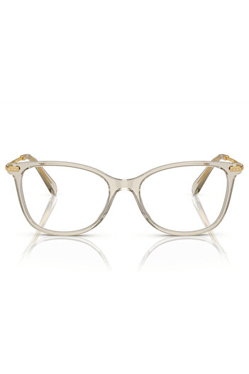 Swarovski Women's eyeglasses frames SK2010 3003, Plastic, Brown, 52 mm