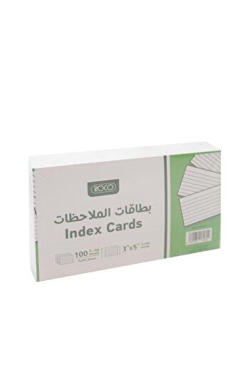 Roco Index Cards – 3 X 5 in