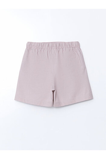LC Waikiki New Season Elastic Waist Girl's Shorts