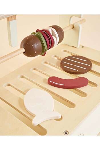 Fab N Funky Barbecue Set For Children, Develops Imagination, 3 Years+, Multicolor - 13 Pieces
