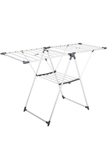5FiveSmart 5Five Sinai clothes dryer with 15 m drying length, steel and polypropylene, 150x61x96 cm, gray