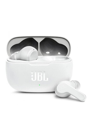 JBL Bluetooth In-Ear Headphones with Microphone TWS Wave 200, White