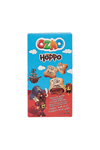 Ozmo Hoppo Biscuit with Chocolate Cream Filling, 40g