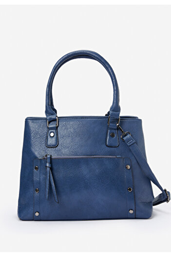 B T Shoes Geanta Office Chrysalis albastra