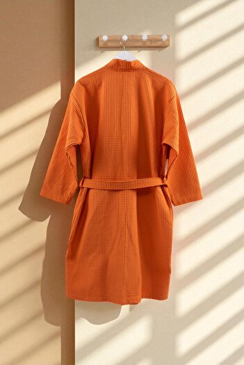 Ender Home Μπουρνούζι Piquea Kimono – 100% βαμβάκι, Unisex