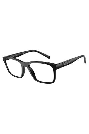 Armani Exchange Men's Eyeglass Frames Armani Exchange AX3114 8158 54, Plastic, Black, 54 mm