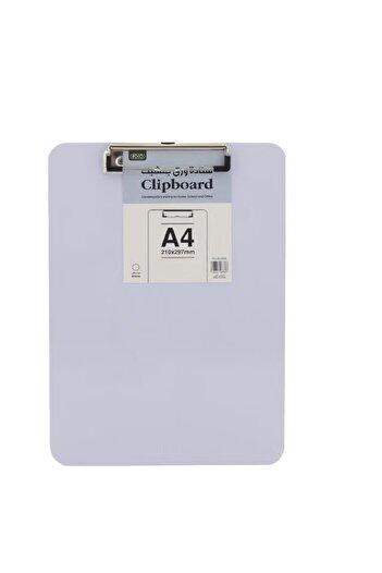 Roco Standard Clipboard A4 – Plastic, Clear