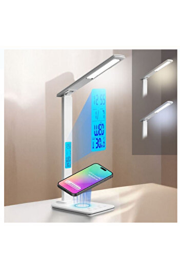 Lumi LUXURY LED Desk Lamp with Wireless Charging for Mobile Phone and Watch