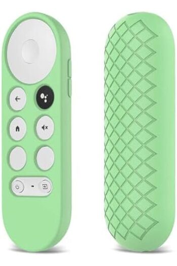 O Ozone OOZONE Silicone Case Compatible with Google Chromecast Voice Remote Google TV 2020, Protective Anti-