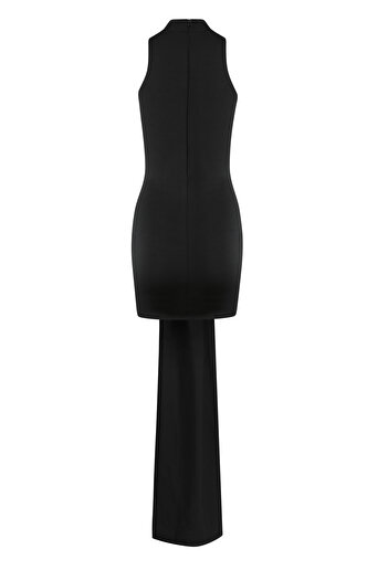 La Sarta Lagos Long Belt Dress
