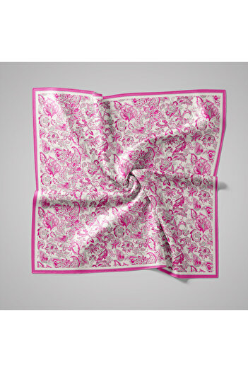 PİRAMİT Naturek Patterned Scarf