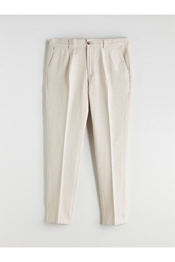 LC Waikiki Standard Fit Linen Look Men's Trousers