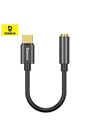 Baseus USB Type-C to 3.5 mm Audio Adapter CATL54-01, Black
