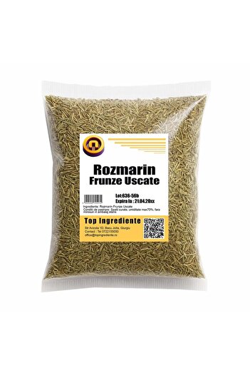 Top Ingrediente Rozmarin Frunze Deshidratate - 300g