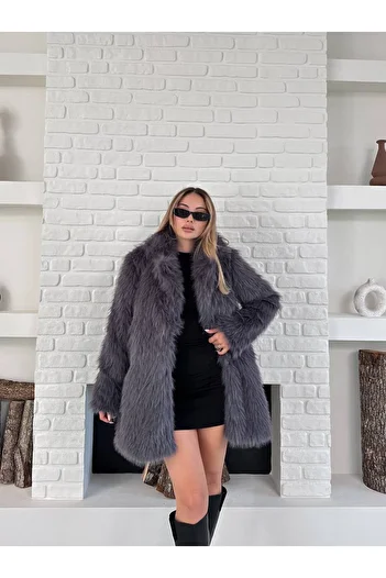 ZF BUTİK Soft Touch Long Inner Lined Premium Fur