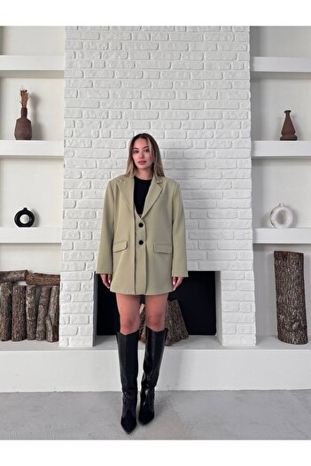 ZF BUTİK Design Double-Covered Blazer Jacket